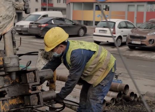 VIDEO. Lucrările pentru metrou continuă! Cum se realizează forajele?