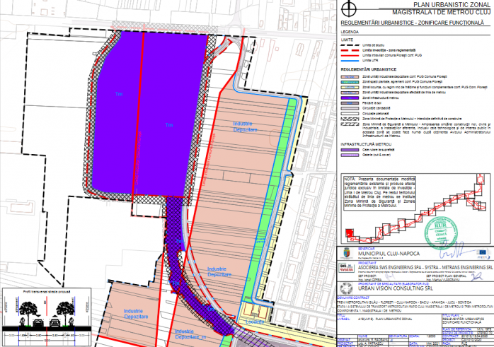 PUZ-ul metroului din Cluj, în consultare publică. Clujenii pot trimite propuneri.