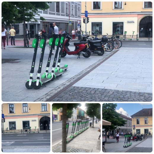 FOTO. Trotinetele electrice au împânzit din nou Clujul. Cât de utile sunt pentru clujeni aceste trotinete?