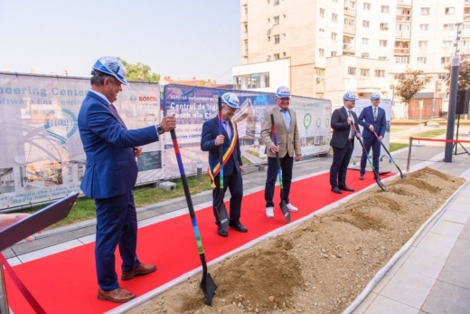 Centrul de Inginerie Bosch din Cluj se extinde. Compania investește în construcția unei noi clădiri