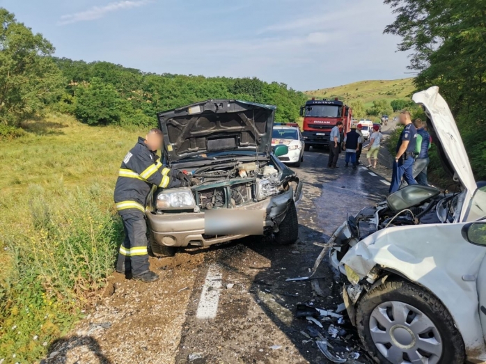 VIDEO. Accidentele se țin lanț la Cluj. Victime de 60 de ani, rănite și duse la spital.