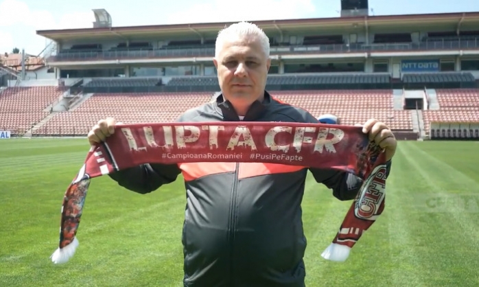 CFR Cluj dă asigurări că Marius Șumudică rămâne antrenor la echipa din Gruia