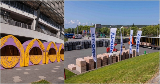 A început construcția UNTOLD! 1.600 de oameni din peste 10 țări lucrează doar la producția festivalului