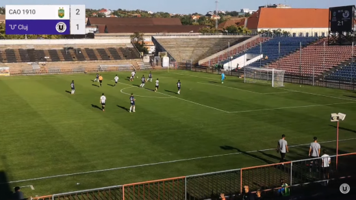 „U” Cluj, eliminată în Cupa României de CA Oradea 