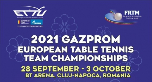 Cluj-Napoca găzduiește Campionatul European de Tenis de Masă! Programul meciurilor pentru România