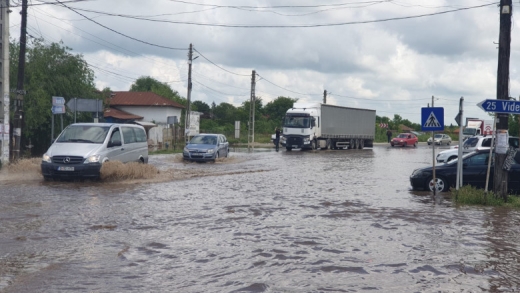 COD GALBEN de INUNDAȚII pe râurile din cinci județe, inclusiv Cluj