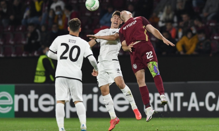 CFR Cluj a remizat, 1-1, cu Randers! Campionii rămân pe ultimul loc în Conference League