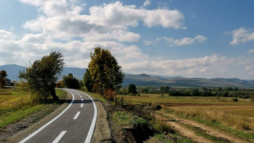 Cale ferată veche, transformată în pistă de biciclete Huedin-Sâncraiu-Călățele! Traseul, plin de panorame minunate. FOTO