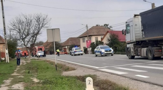 Accident mortal pe E60! Un bărbat a murit pe loc