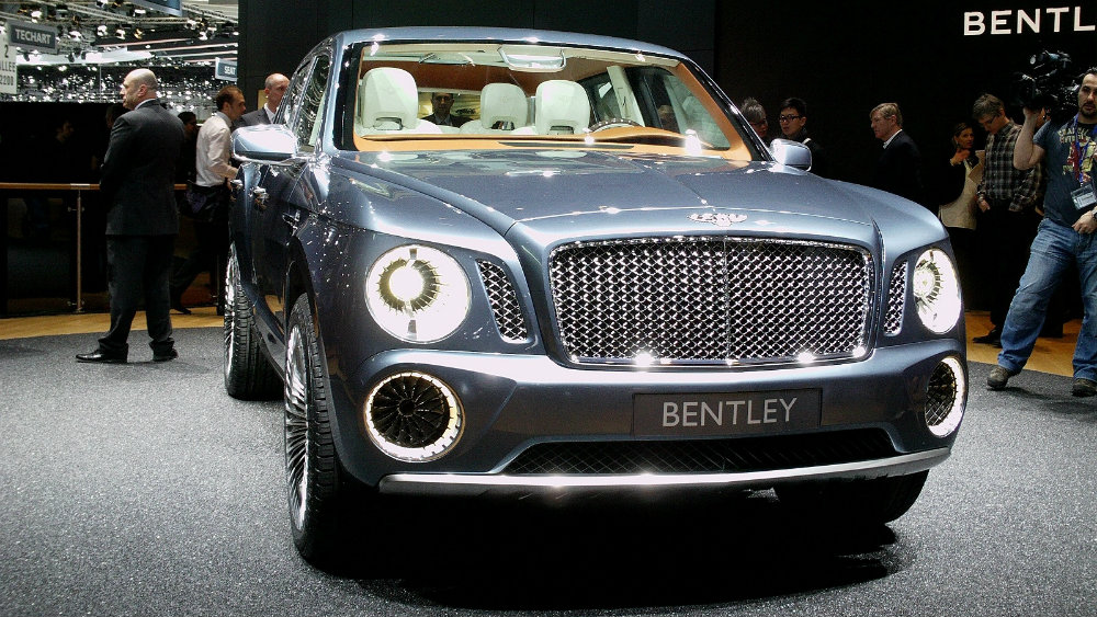 Conceptul EXP 9 F, prezentat de Bentley la Salonul Auto de la Geneva, în 2012, va sta la baza celui mai scump SUV din lume (sursă foto: www.autobis.ro)