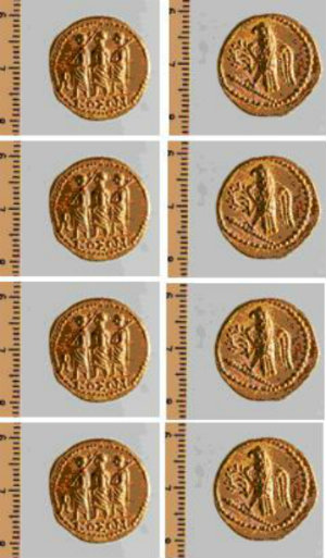 Monede romane din aur