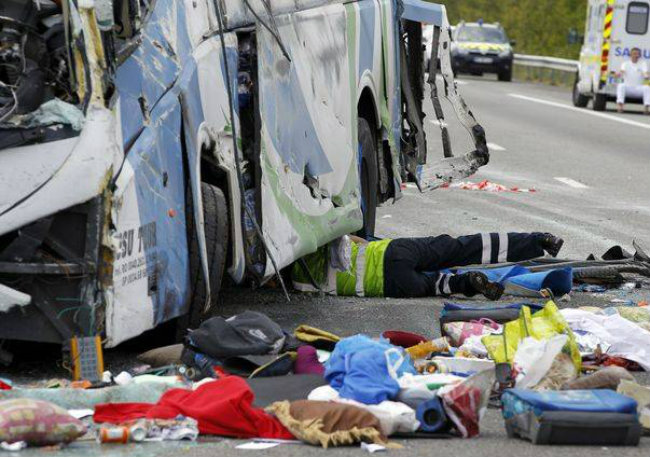 ACCIDENT cu două autocare cu turişti, în Norvegia