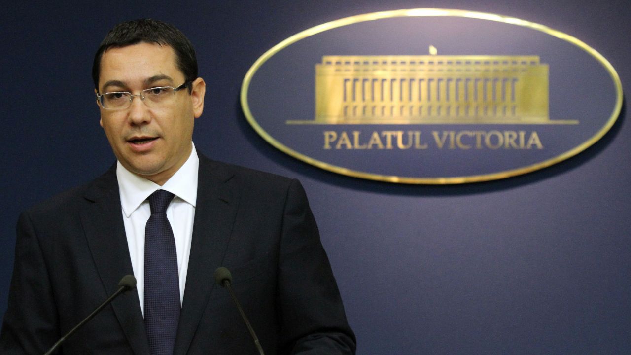 Ponta nu este de acord cu numirea lui Săpunaru la Transporturi