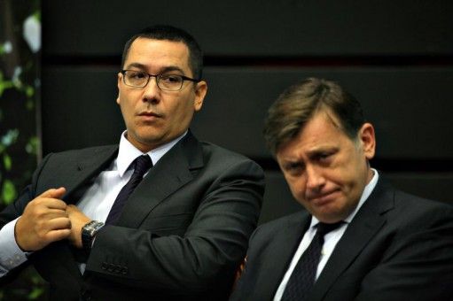 Victor Ponta și Crin Antonescu susțin că soluția în cazul proiectului de la Roșia Montană este respingerea în regim de urgență din Senat și apoi din Cameră