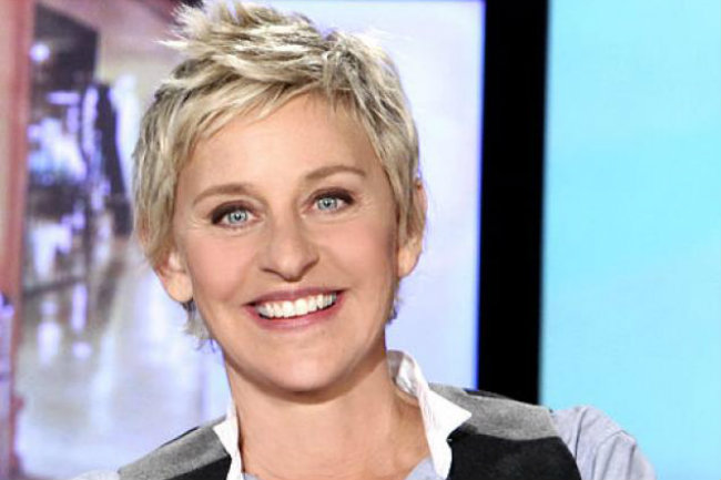 Moderatoarea TV Ellen DeGeneres a fost declarată cea mai simpatică femeie de la Hollywood 