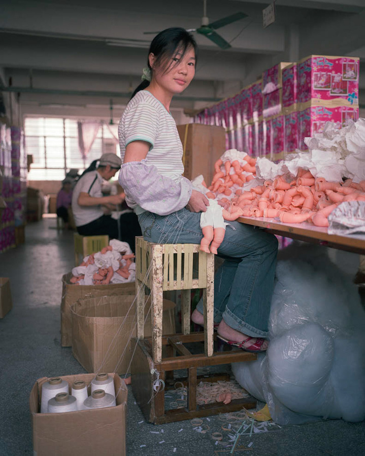 Imagini uimitoare dintr-o fabrică de jucării din China