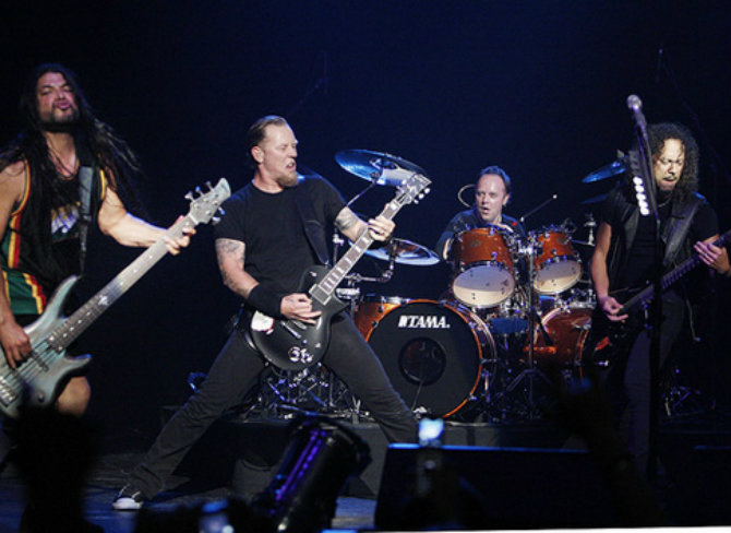 Trupa rock Metallica 