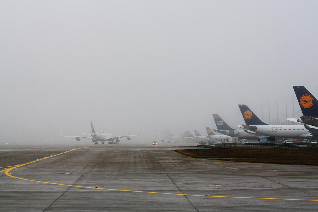 Cursa Lufthansa Munchen-Sibiu, redirecţionată la Cluj din cauza ceţii