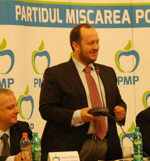 vicepreşedintele PMP, Adrian Papahagi