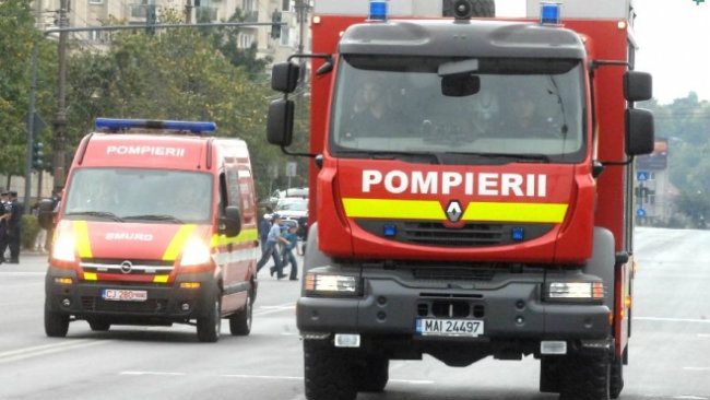 Tragedie în Sângeorz-Băi: O femeie a murit după ce s-a aruncat de la etaj pentru a scăpa dintr-un incendiu
