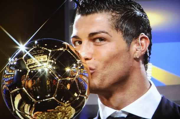 Cristiano Ronaldo a câştigat Balonul de Aur