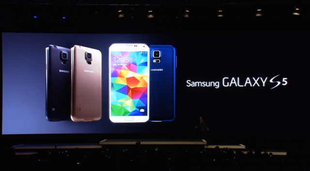FOTO-VIDEO: Samsung a prezentat Galaxy S5. Cum arată şi ce dotări are noul smartphone