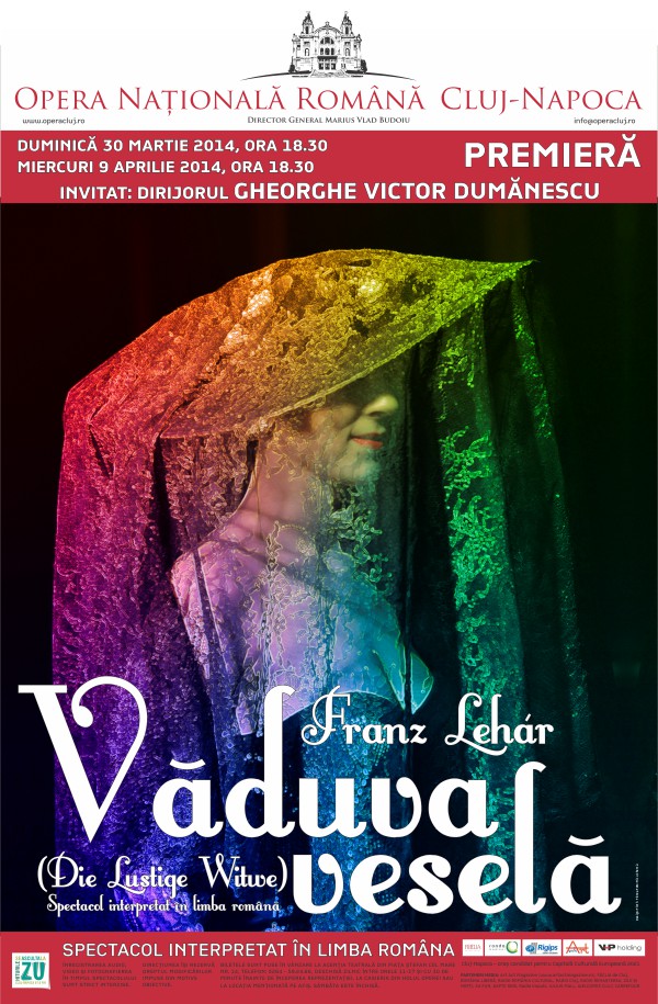 Văduva veselă, de Franz Lehar, în premieră la Opera din Cluj