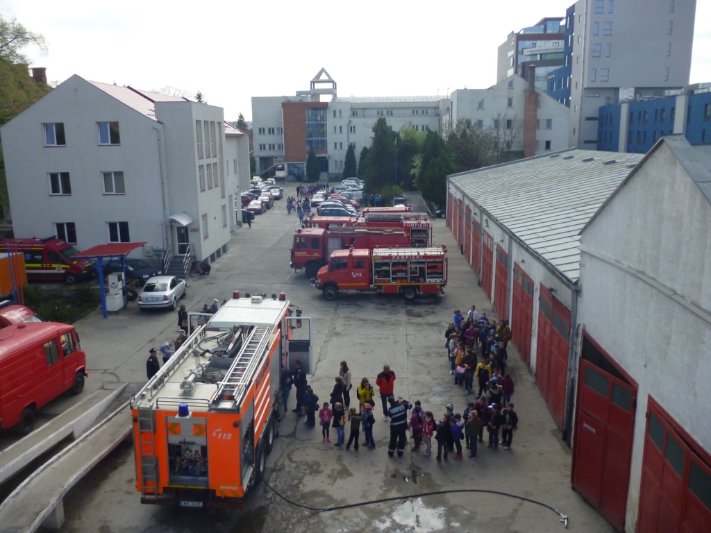 Ziua porţilor deschise la Pompierii din Cluj