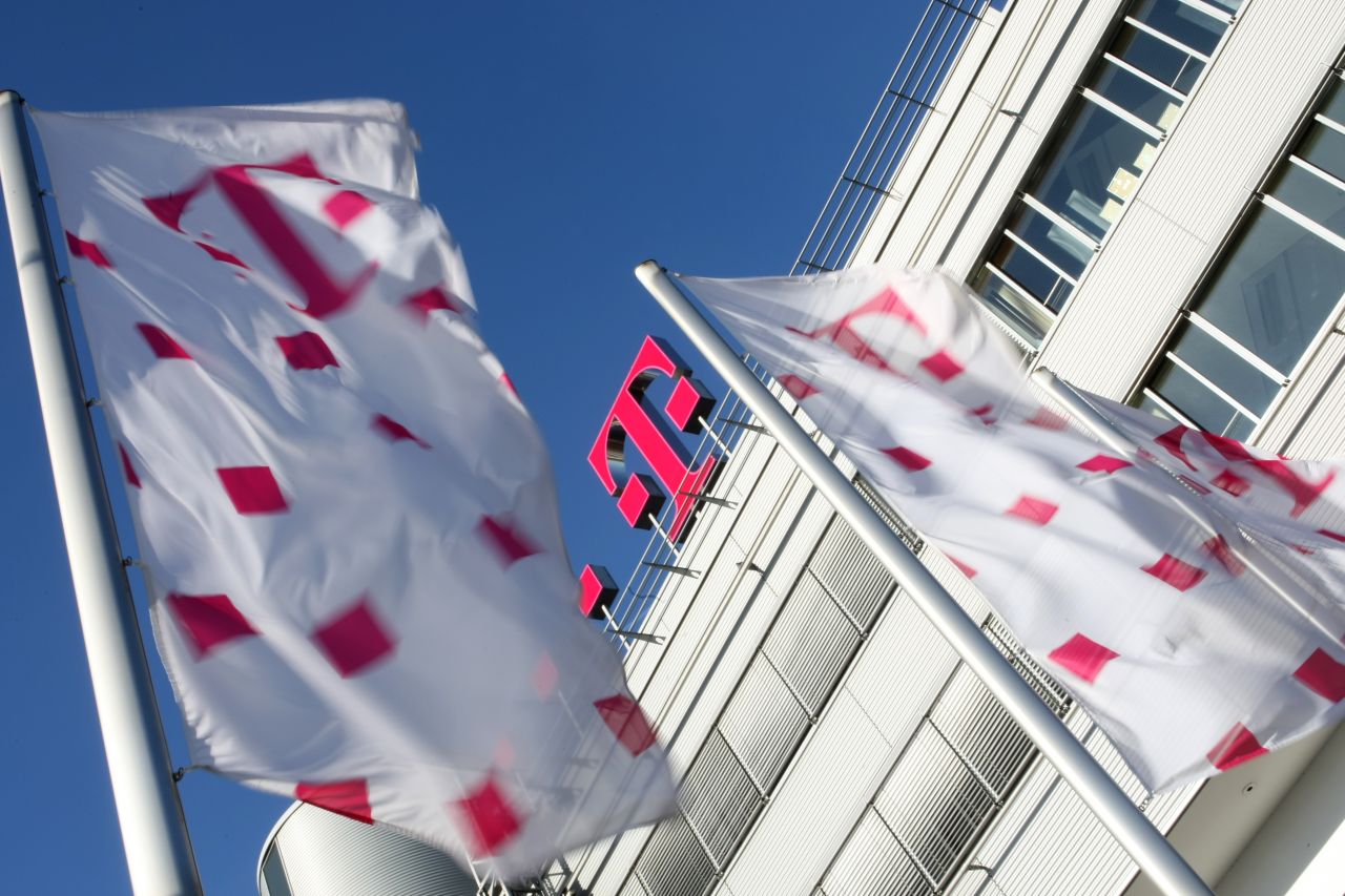 Logo-ul brandului "T" al Deutsche Telekom
