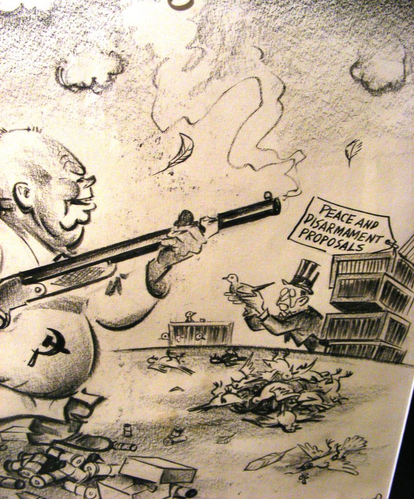 Caricaturi politice expuse la Muzeul de Istorie din Turda