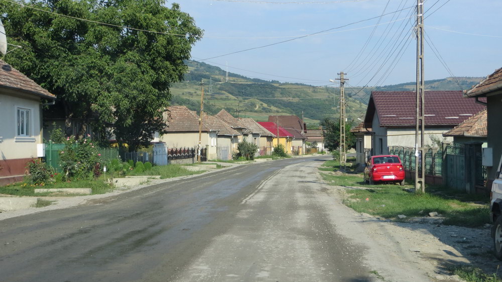 Lucrările la drumul județean 109C, care traversează localitatea Fizeşu Gherlii