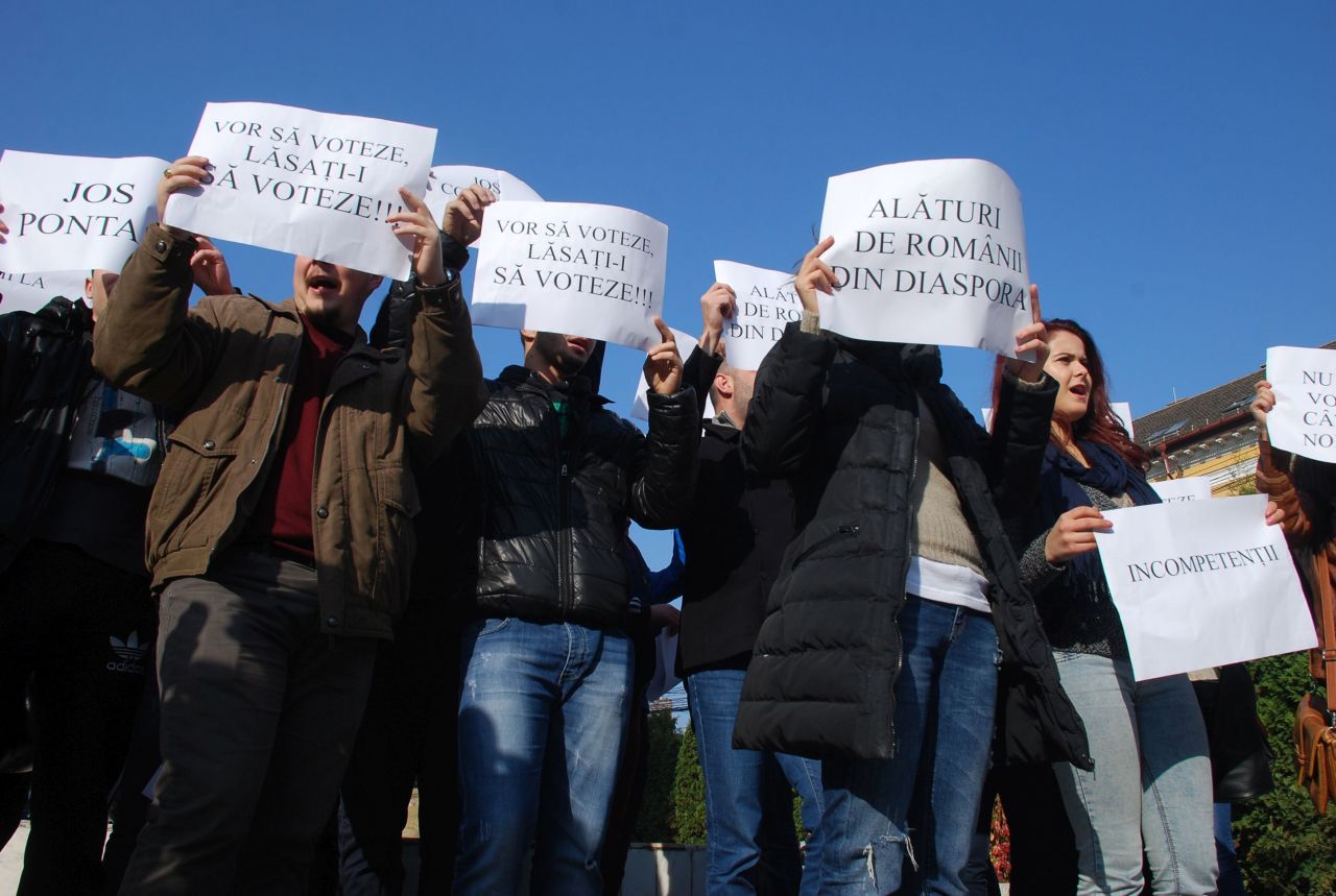 Protestele au continuat la Cluj