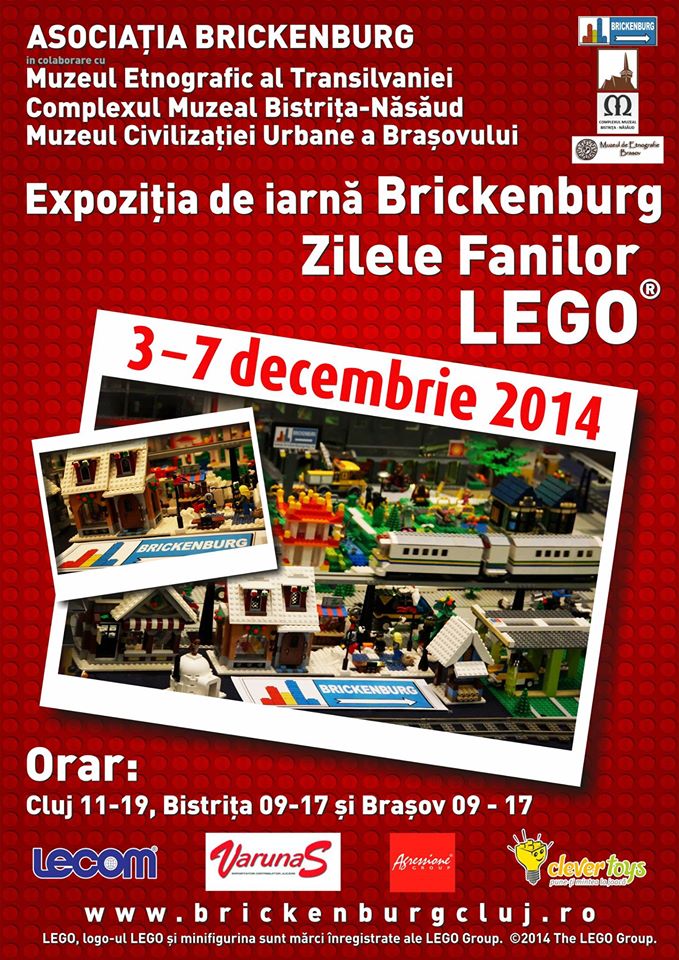 Afișul expoziției de Iarna a Asociaţiei Brickenburg