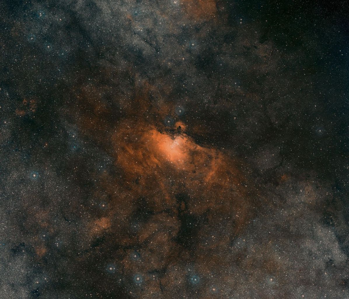  Eagle Nebula surprinsă de telescopul Hubble. Sursă foto: Facebook Hubble Space Telescope
