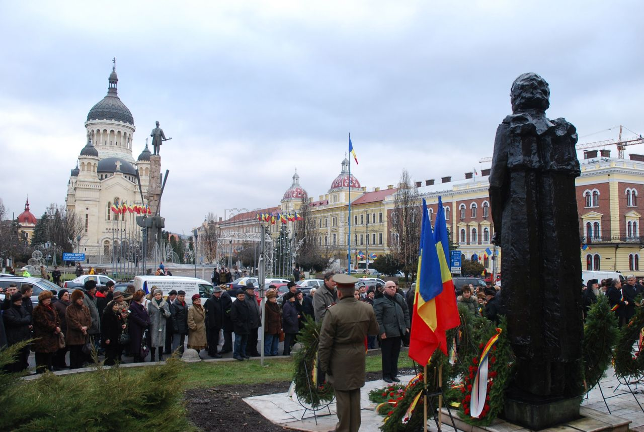Ceremonie celebrare Mihai Eminescu