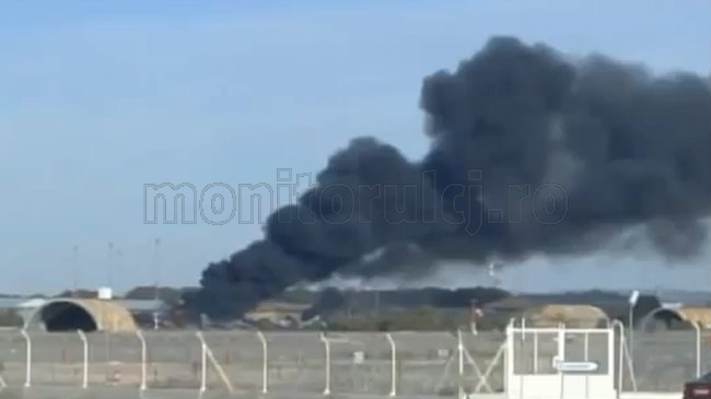 Un avion militar grec s-a prăbușit în Spania