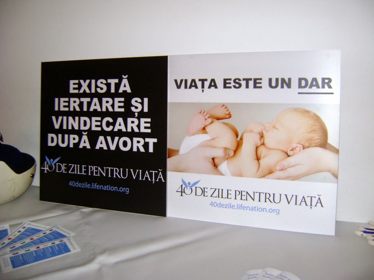 Campanie împotriva avortului, demarată de biserici la Cluj-Napoca 