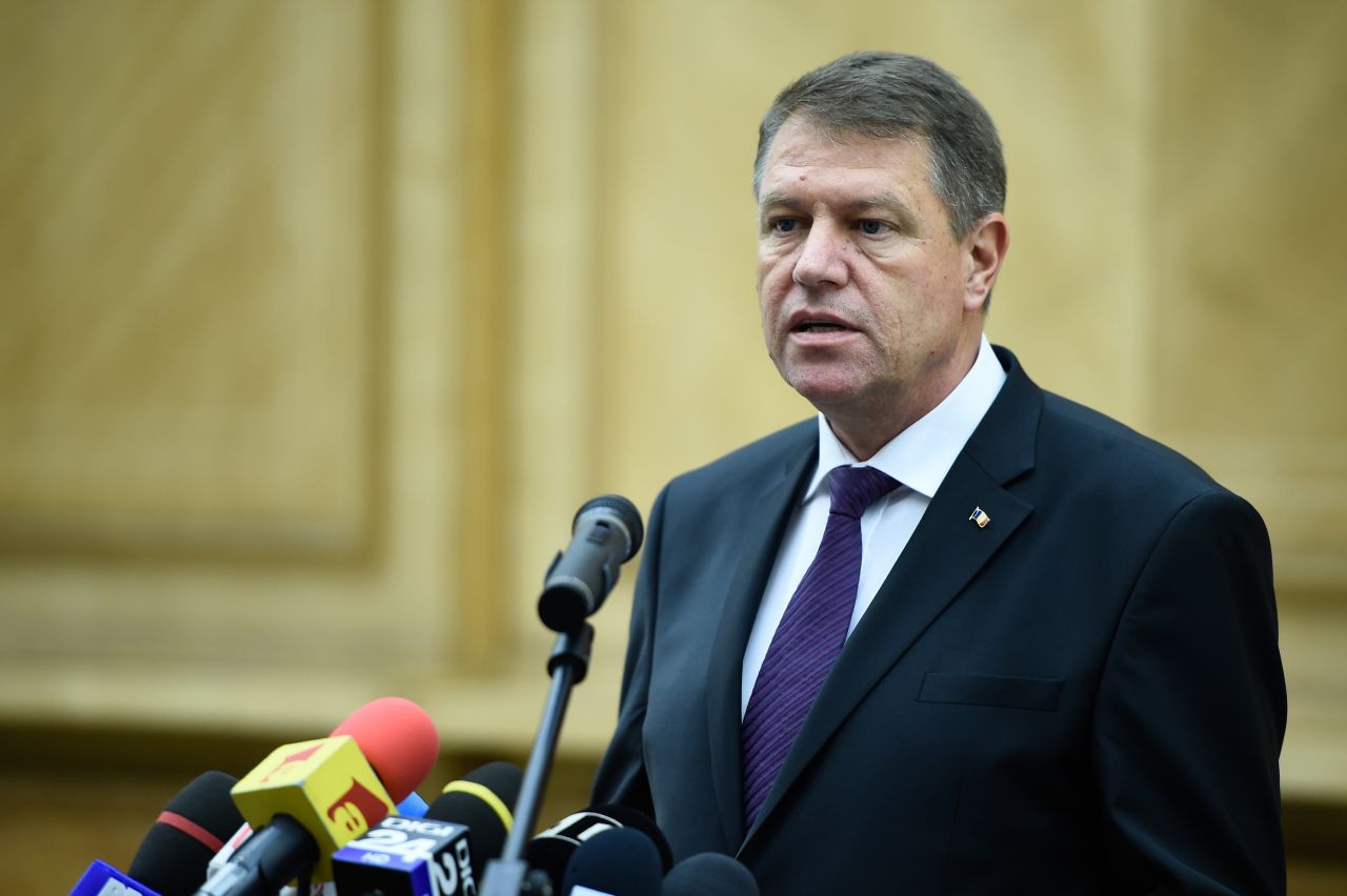 Preşedintele României Klaus Iohannis