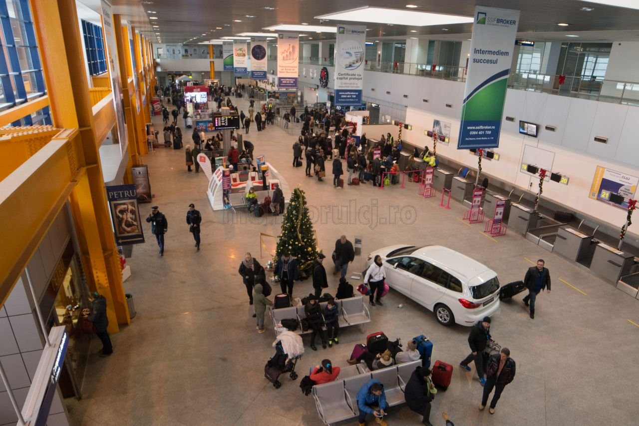 Aeroportul din Cluj-Napoca. Foto: Saul Pop