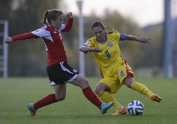 Florina Olar - Premiata de AFAN la începutul acestui an, a evoluat în trecut la echipa din Cluj