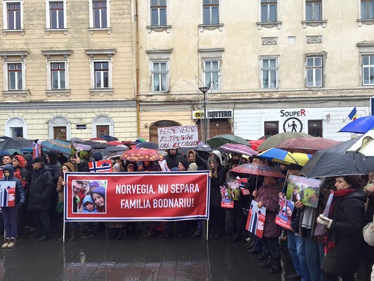 Protest de amploare la Cluj-Napoca pentru familia Bodnariu. Sunt aşteptate 5000 de persoane