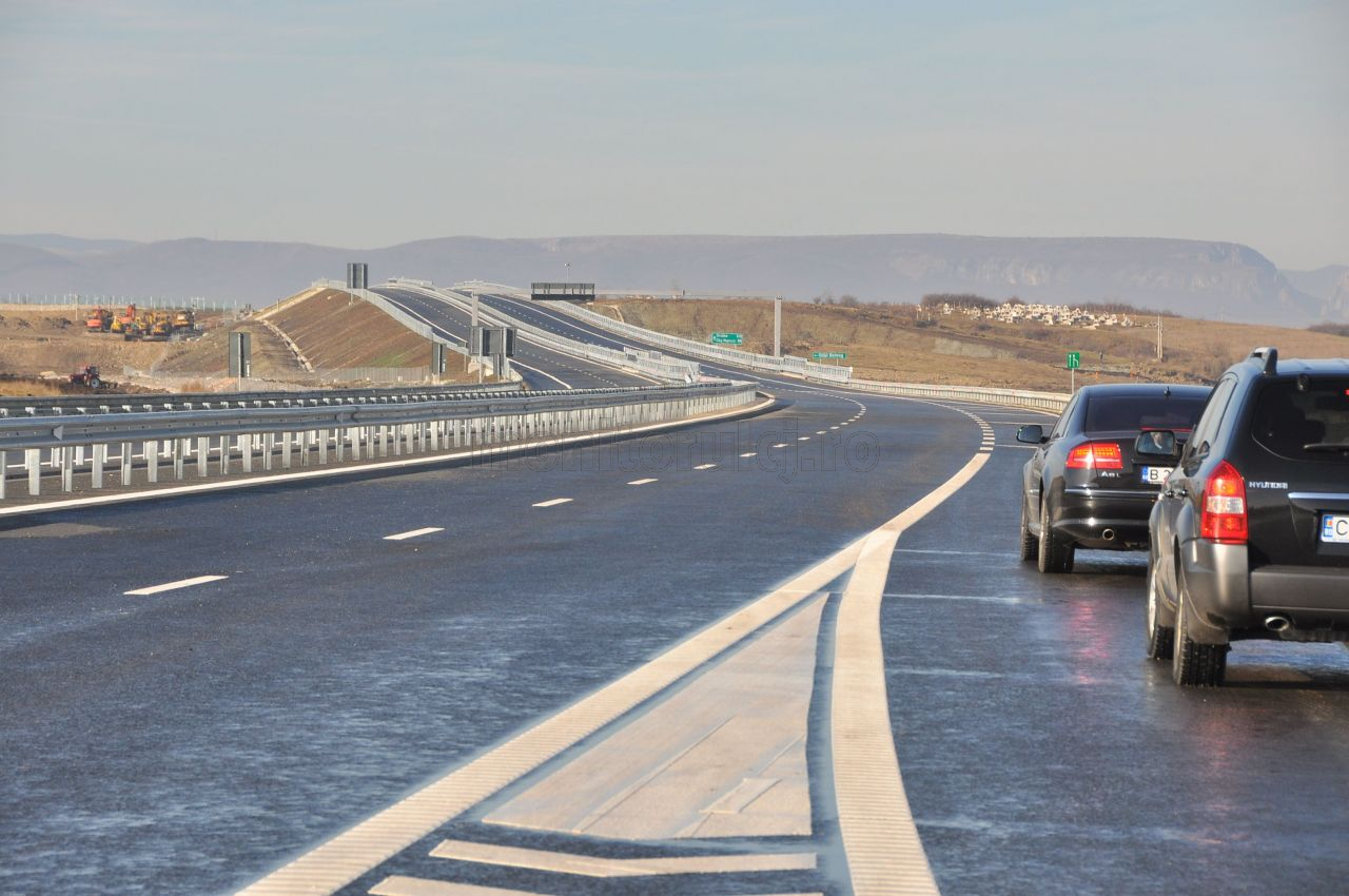 260 km noi de autostradă în România, până în 2018