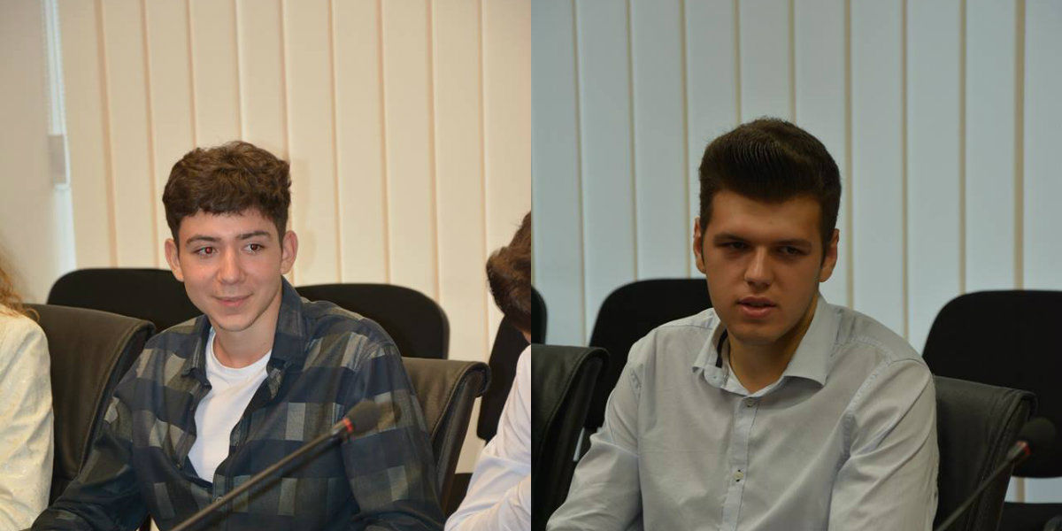 Radu Andreescu (foto stânga) şi Raul Oltean (foto dreapta)