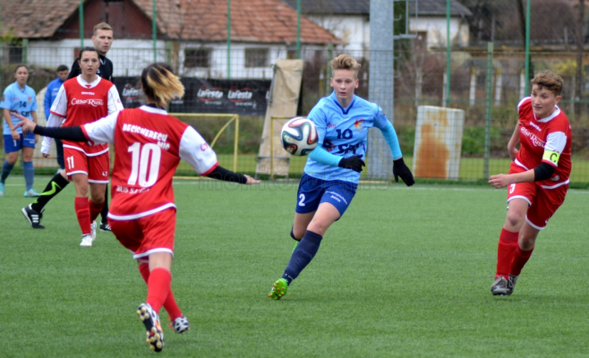 Echipa de fotbal feminin Olimpia Cluj se extinde. Caută jucătoare noi, din rândul elevelor