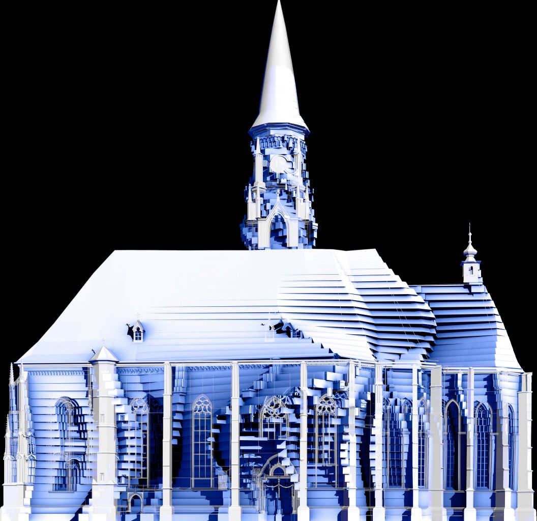 Proiectie pe Biserica Sf. Mihail