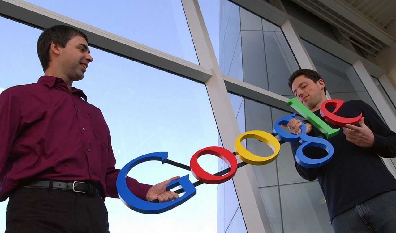 Larry Page și Sergey Brin. Sursa foto: Business Pundit