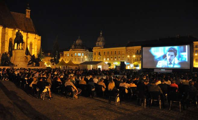 TIFF este unul din evenimentele care animă anual centrul Clujului. FOTO arhivă