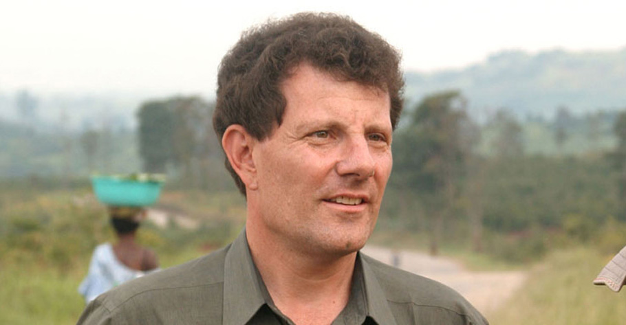 Nicholas Kristof este câştigător a două premii Pulitzer