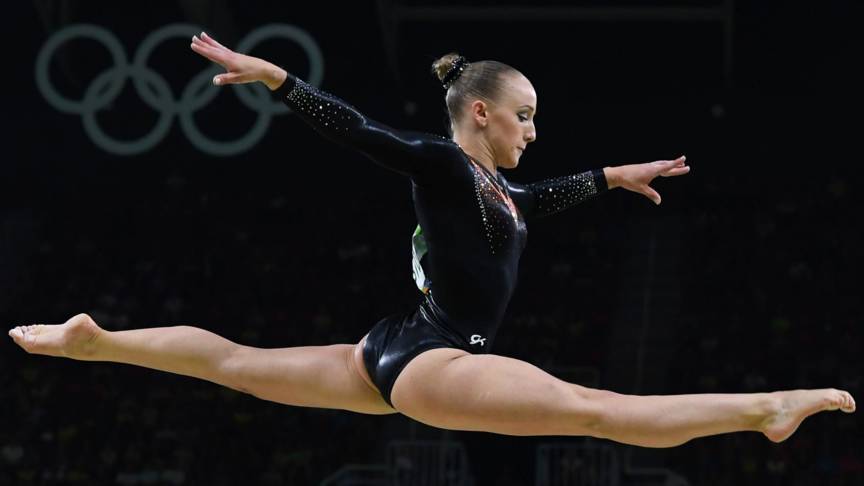  Sanne Weavers a câştigat aurul la Olimpiada de la Rio din 2016, reuşind să ia faţa gimnastelor americane. FOTO nos.nl