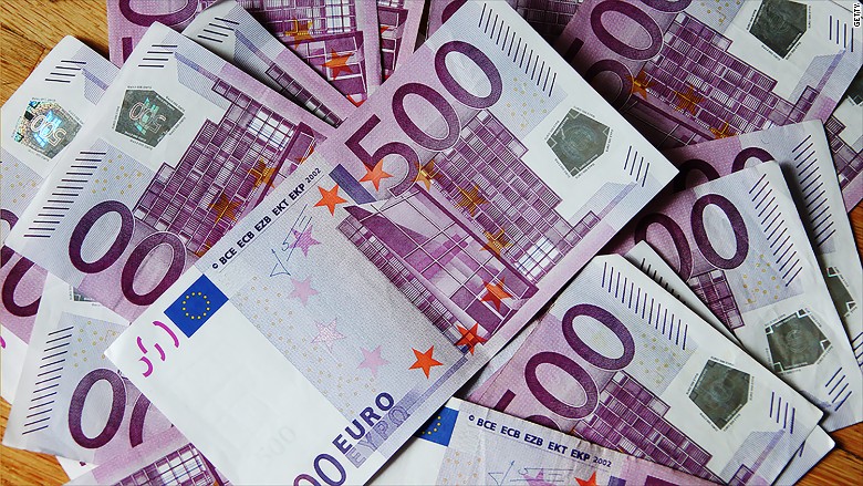 A șasea zi consecutivă de depreciere pentru euro